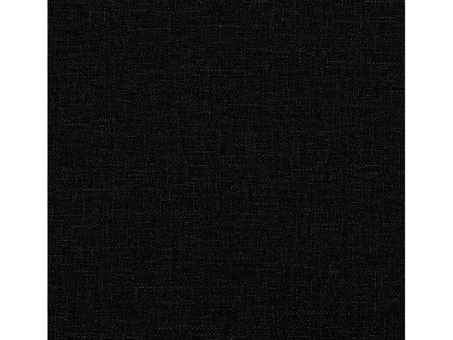 Juego de 6 sillas de comedor de tela negra