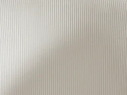 Juego de 2 sillas de terciopelo de canalé y metal - Crema - MORONI de Pascal MORABITO
