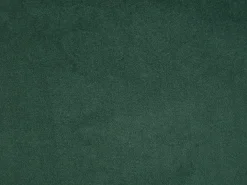 Juego de 6 sillas ELEANA - Terciopelo y metal negro - Verde