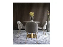 Juego de 2 Sillas Geneve, Gris, 56x51x76 cm, Kendra Home