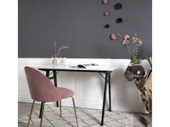 Juego de 2 Sillas Geneve, Rosa, 56x51x76 cm, Kendra Home