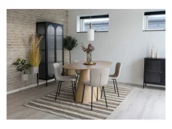Juego de 2 Sillas Halden, Beige, 52,5x44,5x76,5 cm, Kendra Home