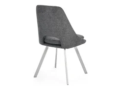 Juego de 2 sillas Kashar modernas – Elegancia contemporánea-Color Gris