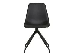 Juego de 2 Sillas Monaco 2, Negro, 56x48x86 cm, Kendra Home