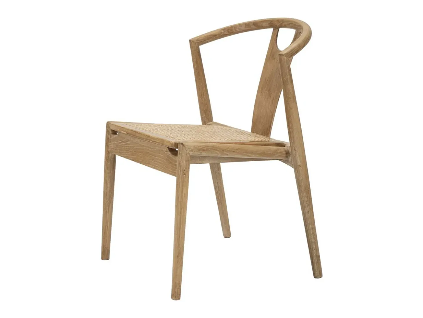 Juego de 2 Sillas Natura 7, Marrón, 56x53x76 cm, Kendra Home