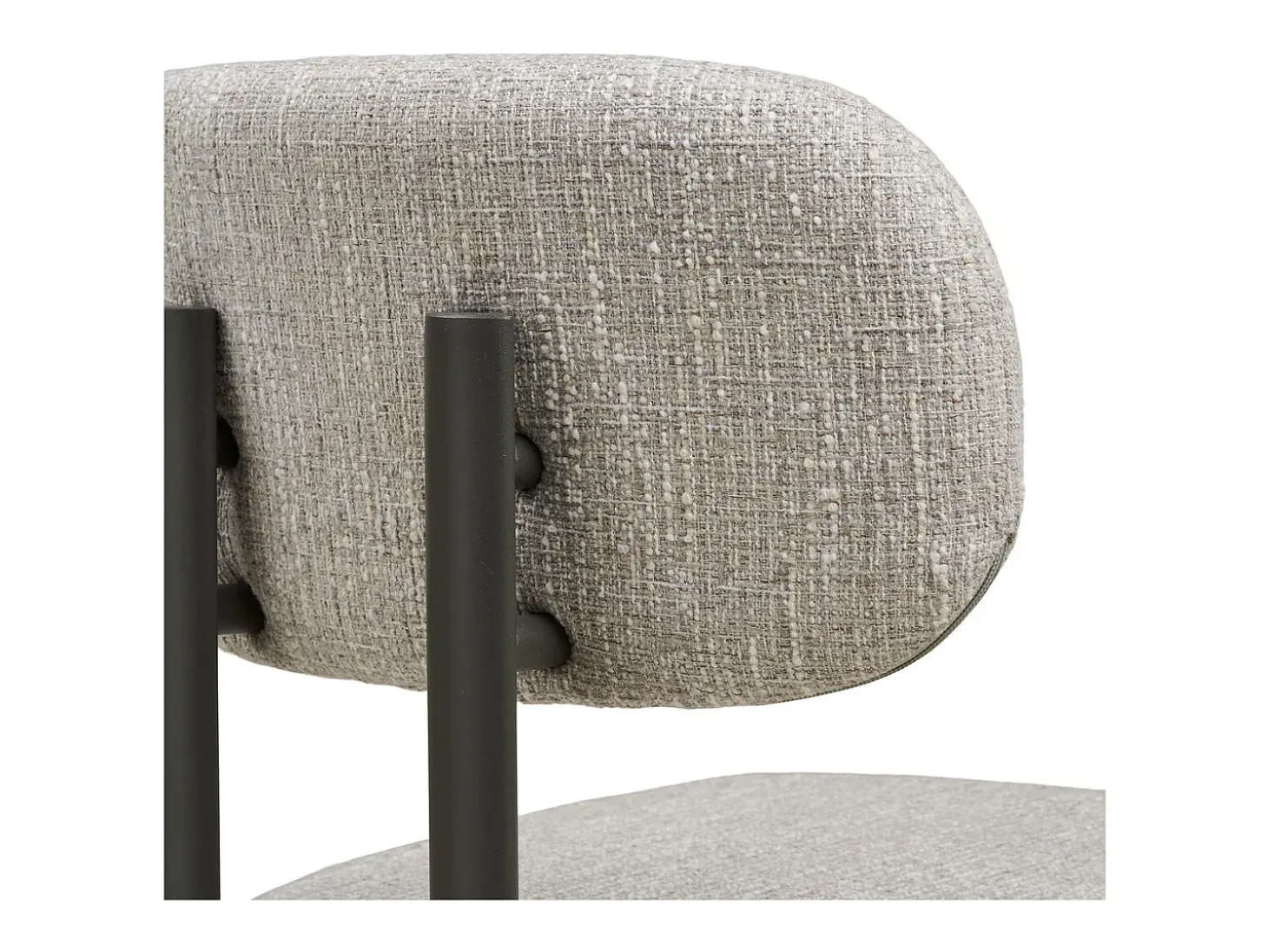 Juego de 2 Sillas Royan, Gris, 53x50x80,5 cm, Kendra Home