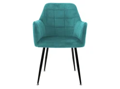 Juego de 2 sillas, sillas de comedor, sillas de sala, silla tapizada, silla de cocina, terciopelo
