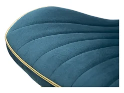 Juego de 2 Sillas VKH384, Turquesa, 46x58x77 cm, Kendra Home