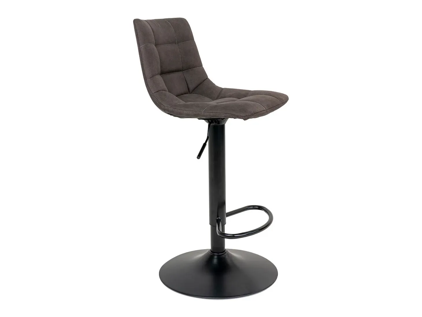 Juego de 2 Taburetes Altos Middelfart, Gris, 43x43x108 cm, Kendra Home