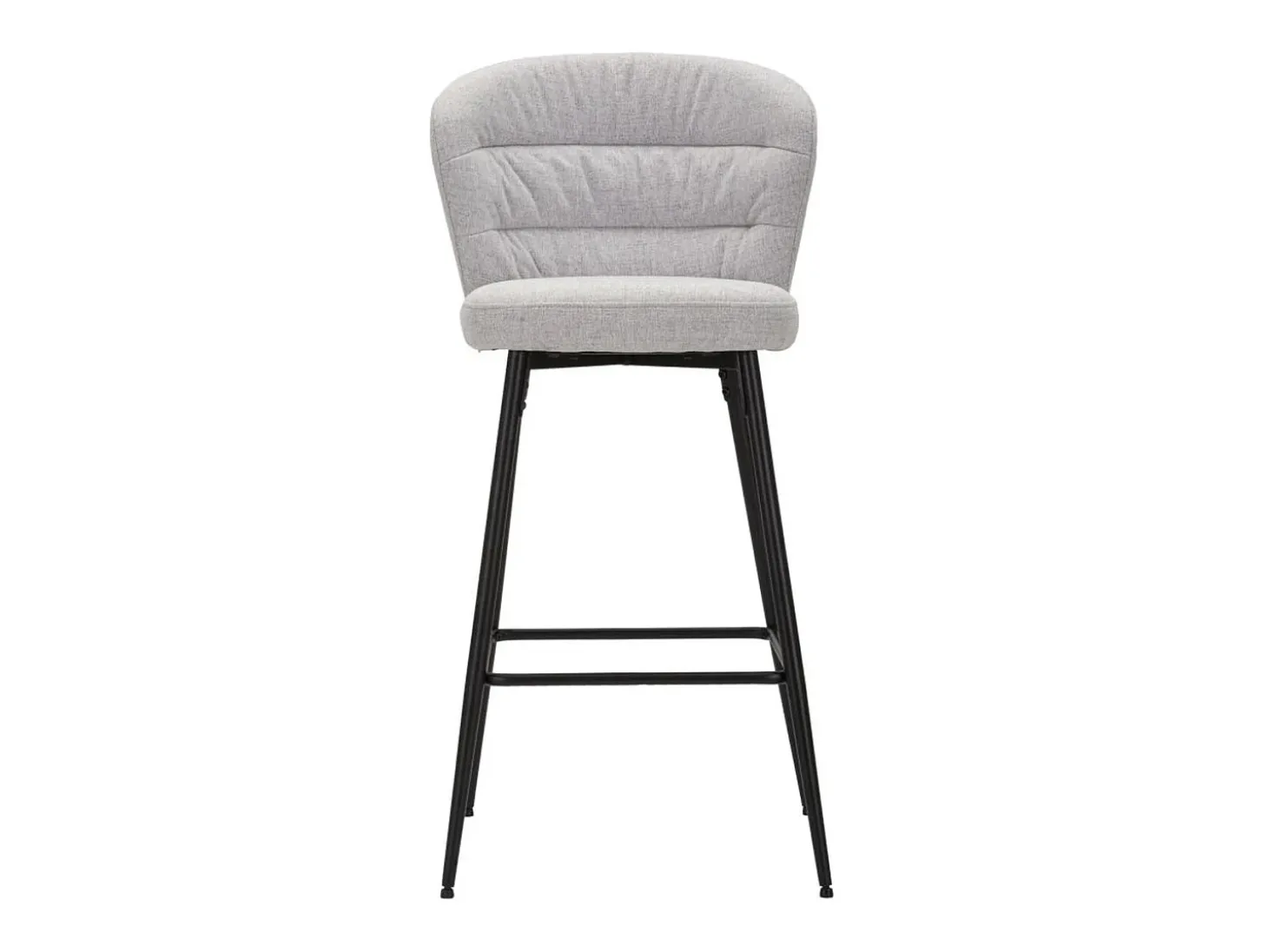 Juego de 2 Taburetes Altos VKH432, Gris, 52x59x108 cm, Kendra Home