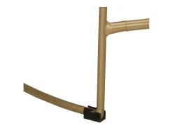Juego de 2 taburetes de bar 49x43x88 cm madera maciza de mango