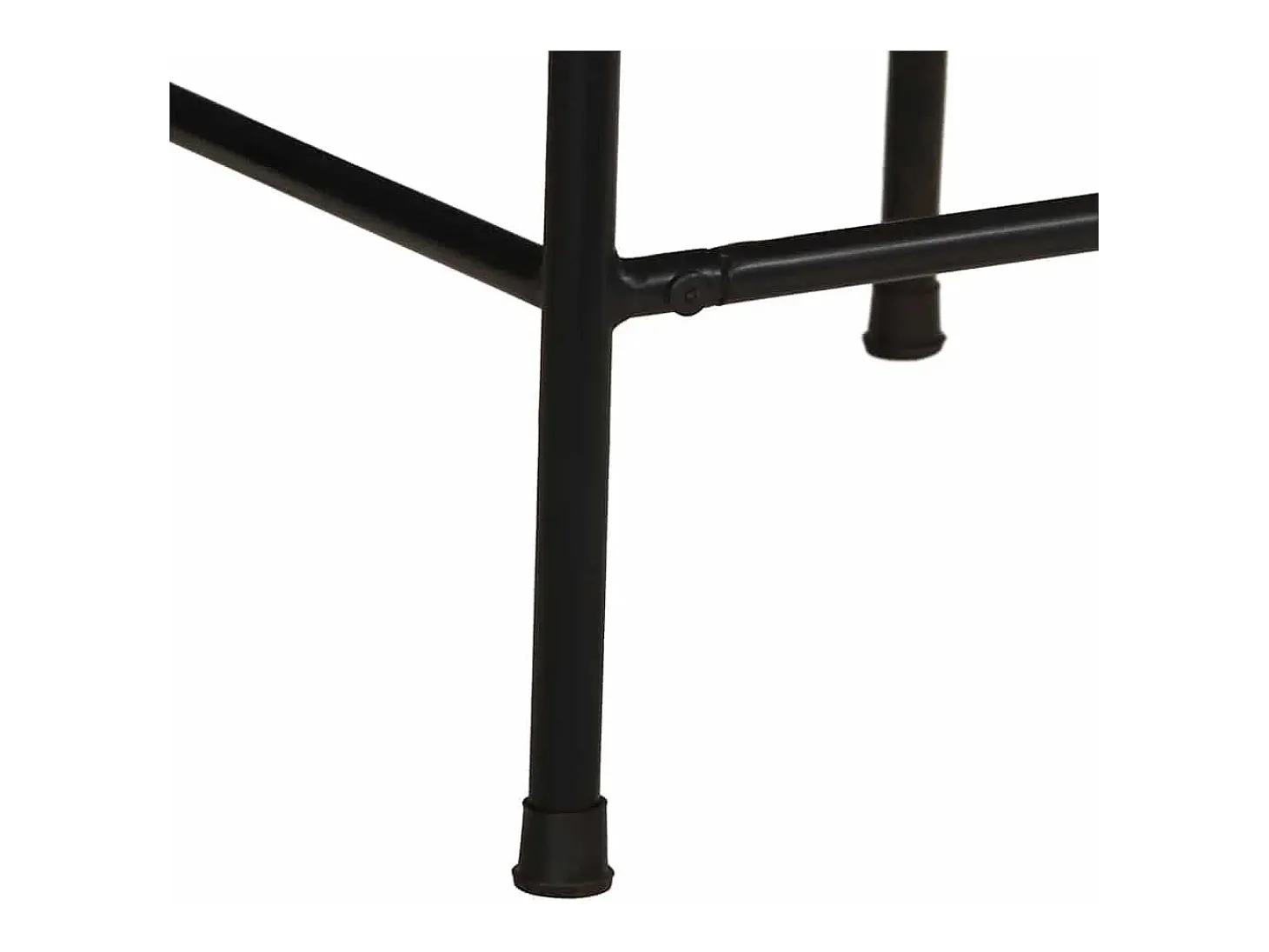 Juego de 2 taburetes de bar 46x35,5x80cm madera maciza recuperada