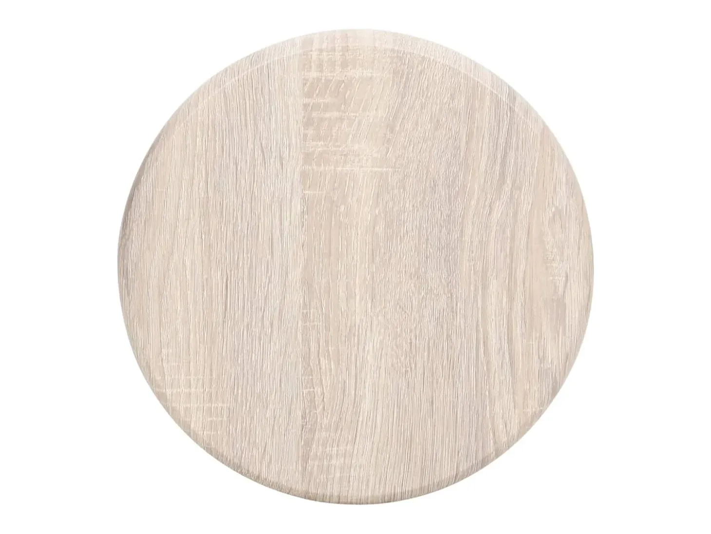 Juego de 2 taburetes de bar de MDF negro