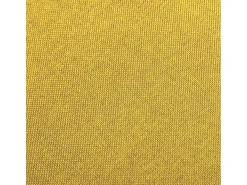Juego de 2 taburetes de bar de tela de color amarillo mostaza