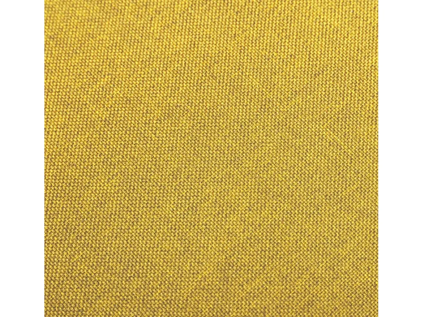 Juego de 2 taburetes de bar de tela de color amarillo mostaza