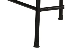 Juego de 2 taburetes de bar 46x35,5x70cm madera maciza recuperada