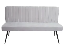 Juego de comedor MCW-K16 (3 piezas), gris claro