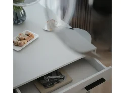 Juego de mesa de bar blanco 67x100x106 repose