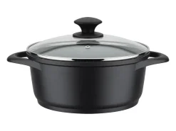 Juego de utensilios de cocina de aluminio fundido de 10 piezas, compatible con inducción