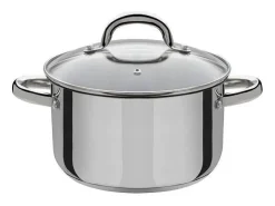 Juego de utensilios de cocina de 3 piezas con 1 cacerola - Apto para inducción - Acero inoxidable