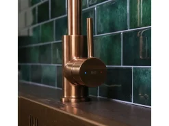 Kiwo mezclador de fregadero cobre cepillado Essebagno