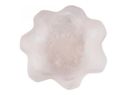 La Ensaladera Orgánica De Resina - Rosa Blanco