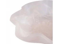 La Ensaladera Orgánica De Resina - Rosa Blanco