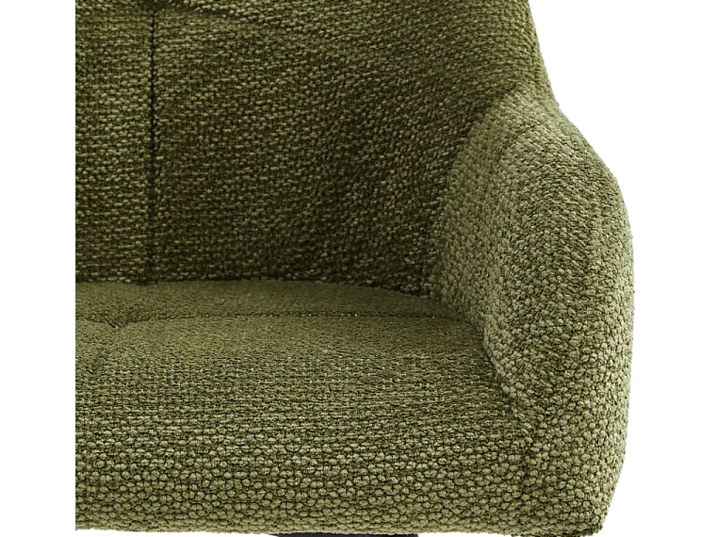 LEA-Silla de bar de tela Ikon Verde (x2)