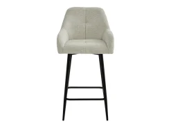 LEA-Silla de bar de tela Ikon Beige (x2)