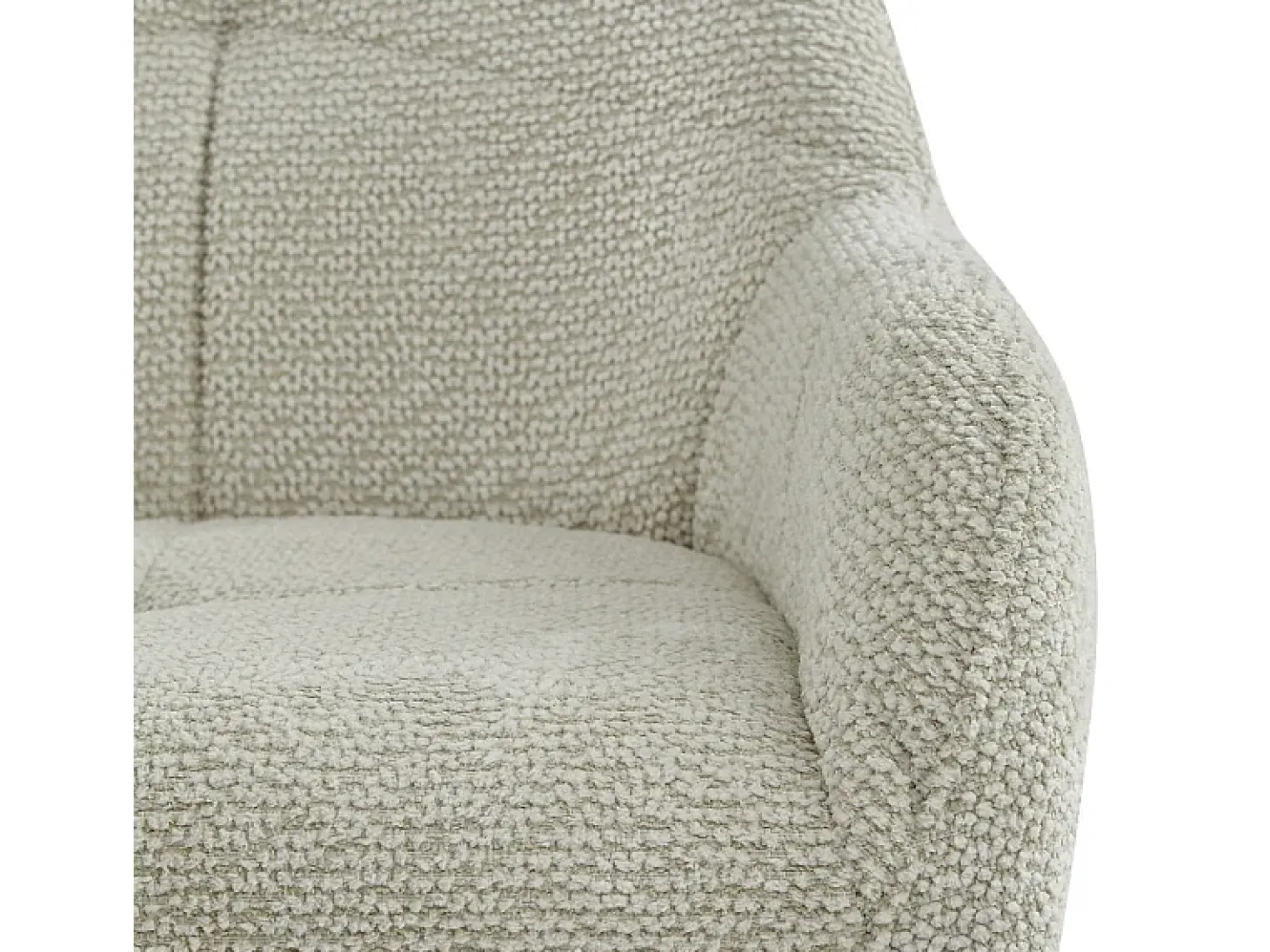 LEA-Silla de bar de tela Ikon Beige (x2)