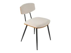 Lote de 2 sillas crema Babette - H79 cm