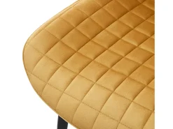 Lote de 2 sillas de comedor sillas de cocina sillas de salón sillas tapizadas terciopelo