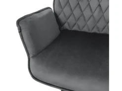 Lote de 6 sillas de comedor giratorias sillón de comedor sillón de salón de terciopelo giratorio 180