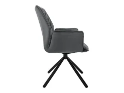 Lote de 6 sillas de comedor giratorias sillón de comedor sillón de salón de terciopelo giratorio 180