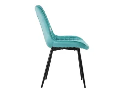 Lote de 4 sillas de comedor sillas de cocina sillas de salón silla tapizada terciopelo