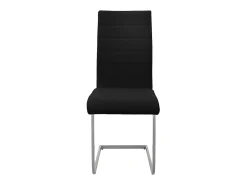 Lote de 2 sillas de comedor Silla de cocina Silla cantilever Silla tapizada Silla columpio