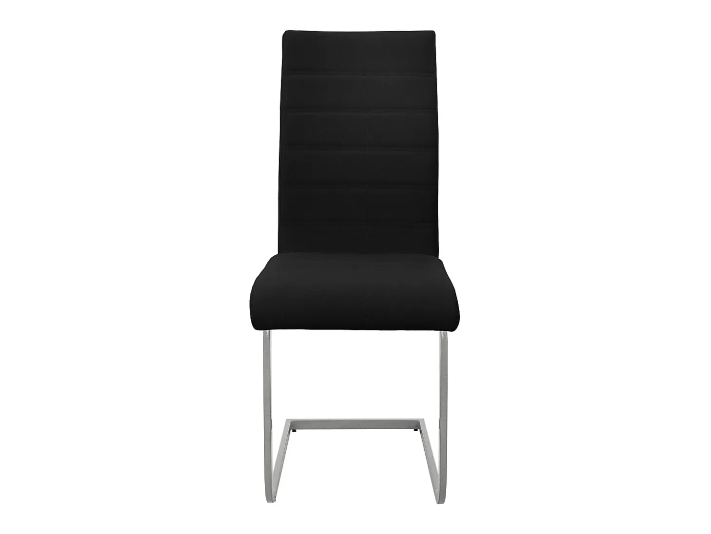 Lote de 2 sillas de comedor Silla de cocina Silla cantilever Silla tapizada Silla columpio
