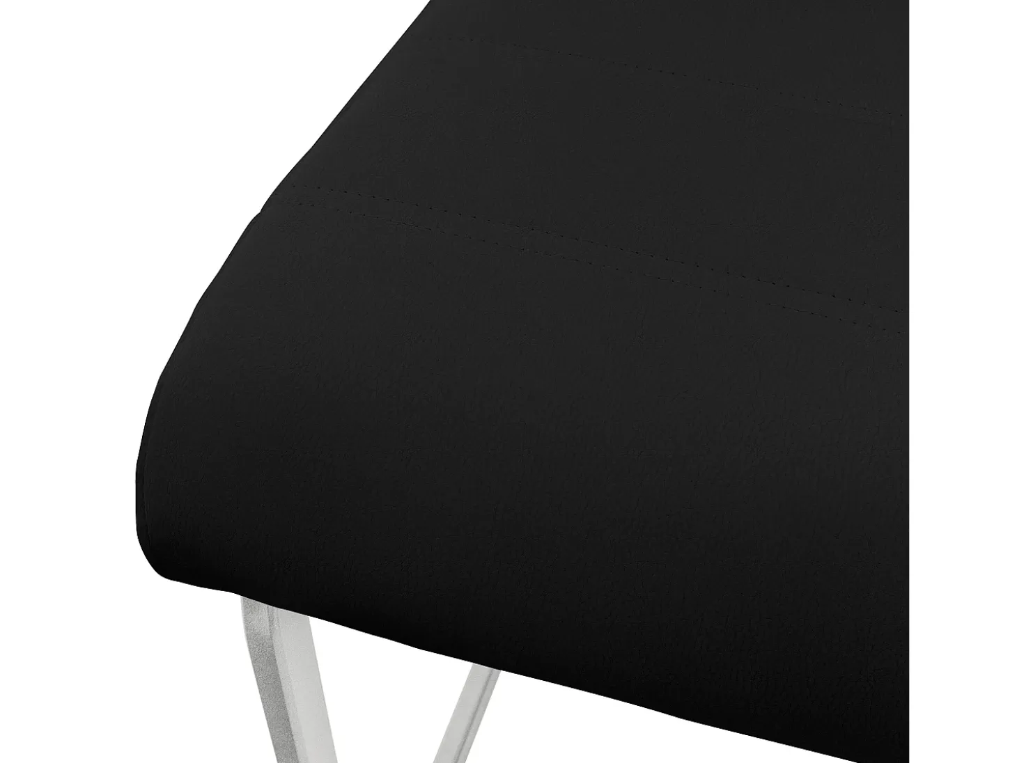 Lote de 2 sillas de comedor Silla de cocina Silla cantilever Silla tapizada Silla columpio
