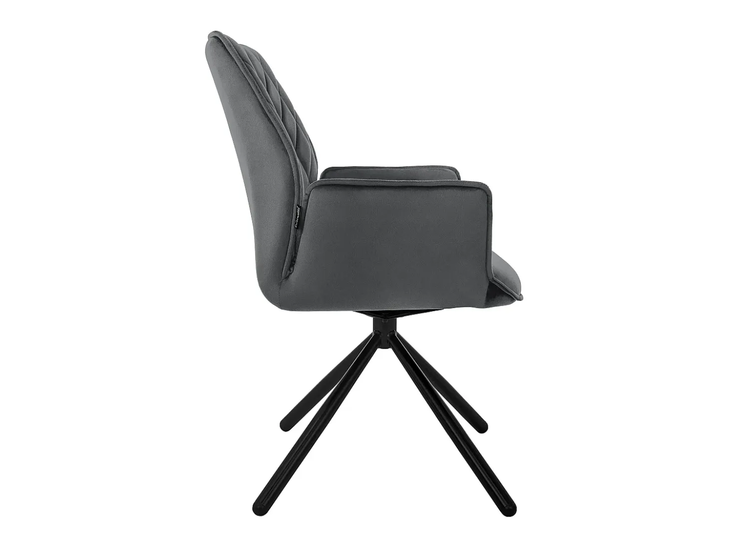 Lote de 2 sillas de comedor giratorias silla de comedor sillón de terciopelo giratorio 180