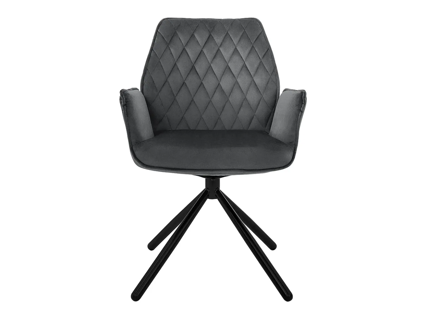 Lote de 2 sillas de comedor giratorias silla de comedor sillón de terciopelo giratorio 180
