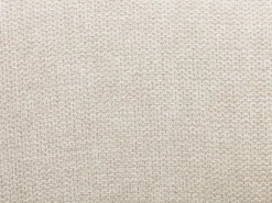 Lote de 6 sillas de tela y madera de hevea - Beige - ISADIO
