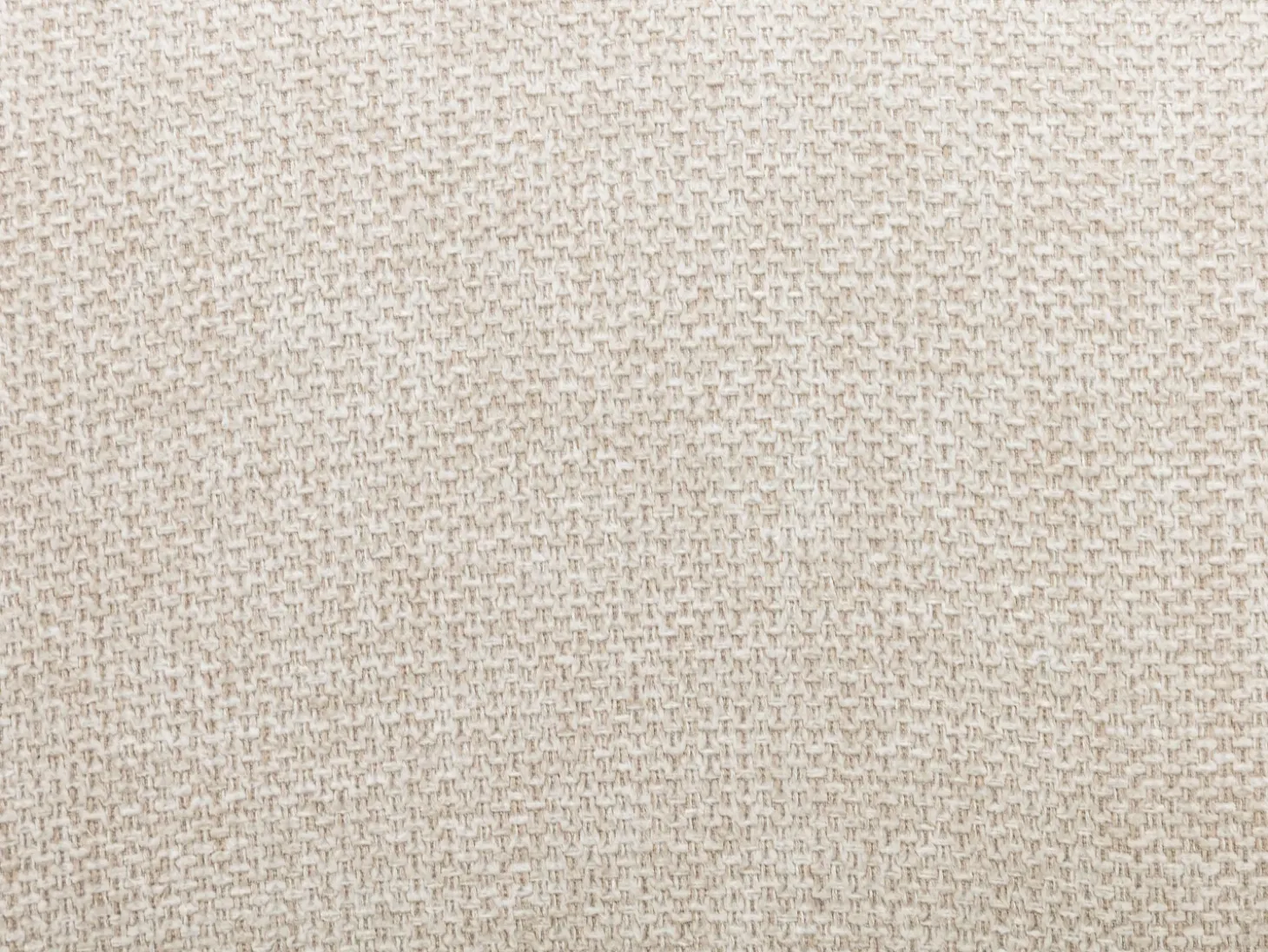 Lote de 6 sillas de tela y madera de hevea - Beige - ISADIO