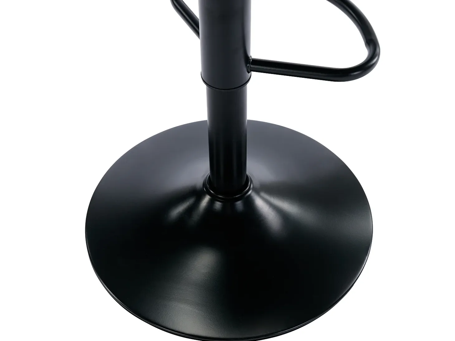Lote de 2 taburetes de bar de polipropileno y metal - Negro - XAFY