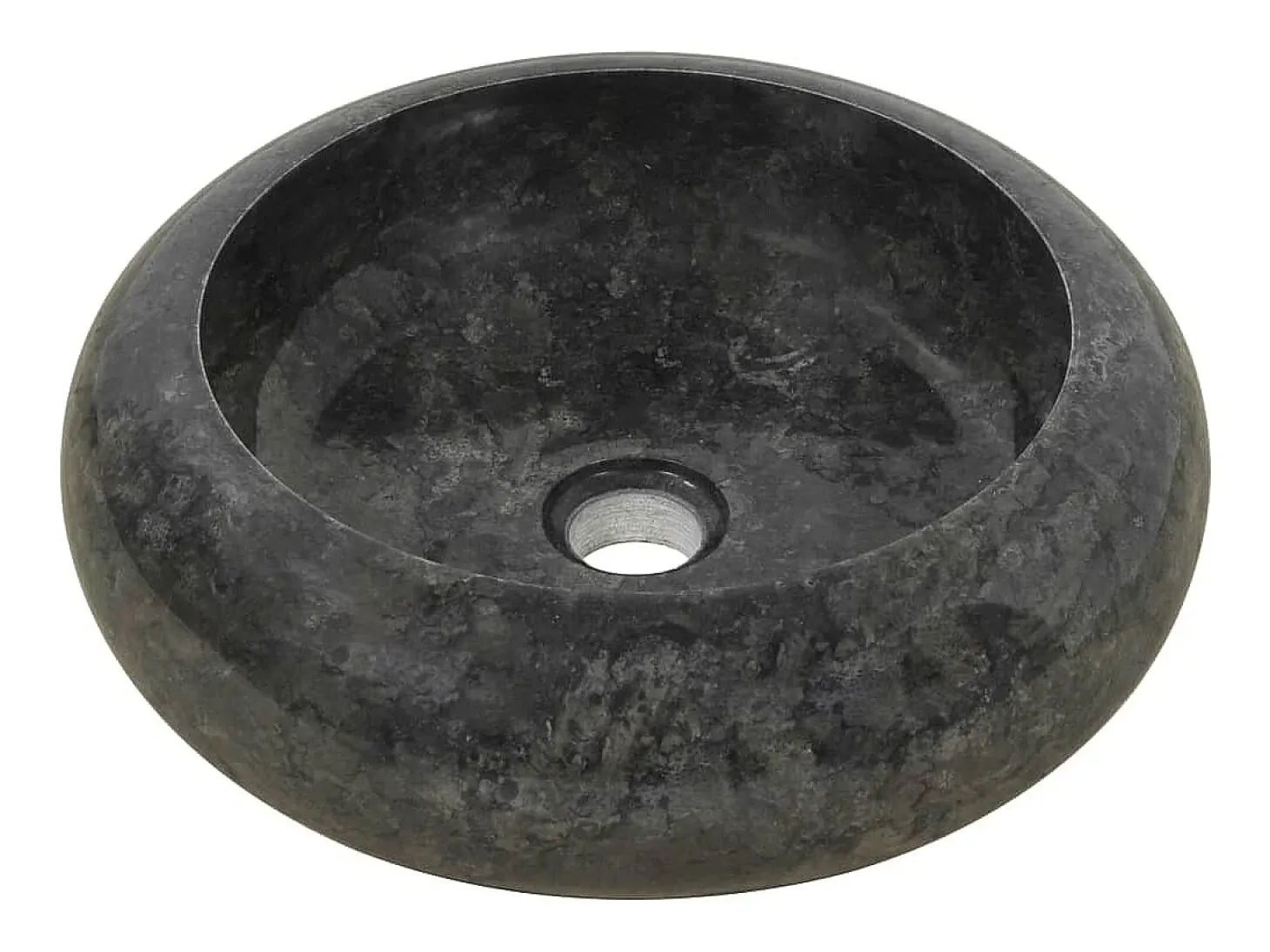 Lucien-Laurent Lavabo de mármol negro 40x12 cm