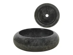Lucien-Laurent Lavabo de mármol negro 40x12 cm