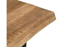 MANAUS-Mesa de comedor 10 personas 240 cm aserrada en bruto