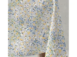 Mantel de resina antimanchas 250 x 135cm azul JAVA - SACASA