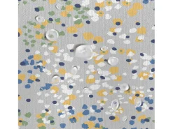 Mantel de resina antimanchas 250 x 135cm azul JAVA - SACASA