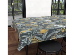 Mantel rectangular antimanchas 140x300 cm TROPIC, por Soleil d'Ocre