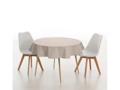 Mantel redondo resinado antimanchas Levante 101 - Diámetro 100 cm